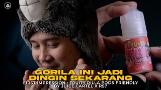 FRUITY RILLA PODS FRIENDLY | THIS GORILLA IS SO COOL NOW