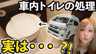 【激白】キャンピングカーのトイレ処理、どこで？どうやって？クサくない？徹底解説！