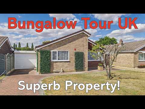 BUNGALOW TOUR UK Extremely Well Presented! For Sale £270,000 Watton, Norfolk - Longsons Agents.