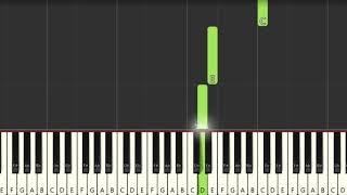 Melody Of Love H  Engelmann [Easy Piano Tutorial] (Synthesia) Right Hand Only