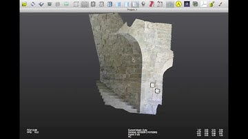 double project merged on Meshlab