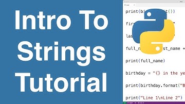 Inleiding tot strings | Python-zelfstudie
