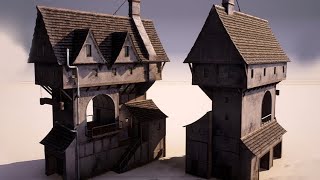 Old House Creation for Game in Blender | Course Promo