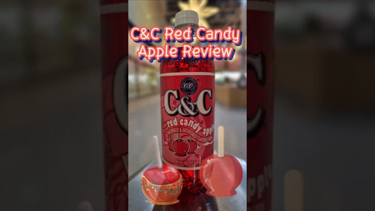C&C Red Candy Apple Review 🍎🍬 