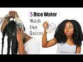 3 Rice water Fast Hair Growth Wash Day Routine | Natural Hair | Yao Women Secret