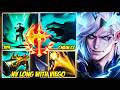 WILD RIFT CHINA NV LONG WITH VIEGO - W STUN INTO INFINITE R RESETS | build runes