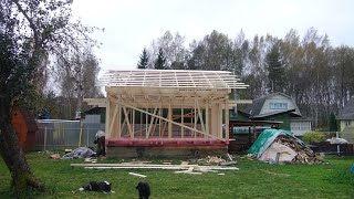 видео: Постройка каркасной бани 2024год часть 1 картинка: Постройка каркасной бани 2024год часть 1