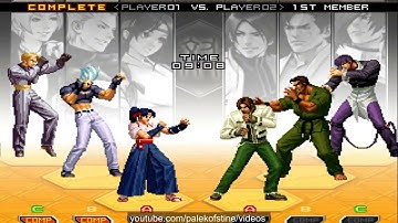 KOF 2002 UM - nicky VS Nikolai-保力達
