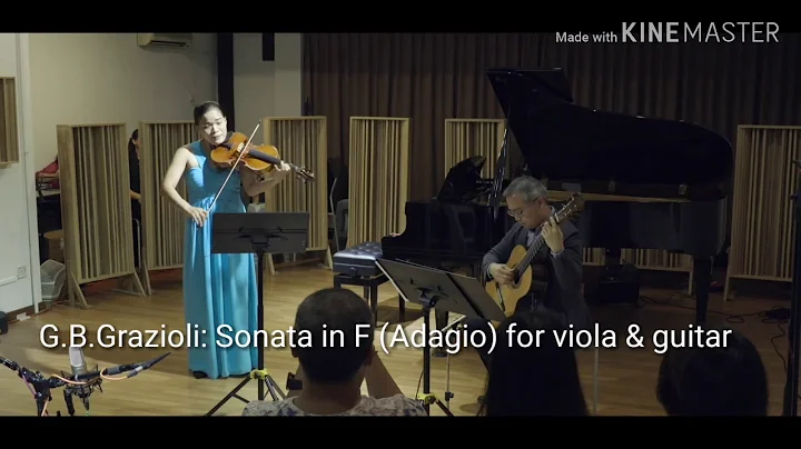 G.B.Grazioli: Sonata in F (Adagio) for Viola & Gui...
