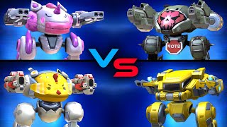 Lancer  Ember Gun Vs Shotgun Vs Arc Torrent Vs Fragment Gun  Mech Arena