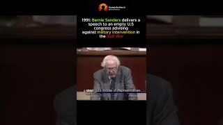 Bernie Sanders Speaks About War to an Empty Room (1991)
