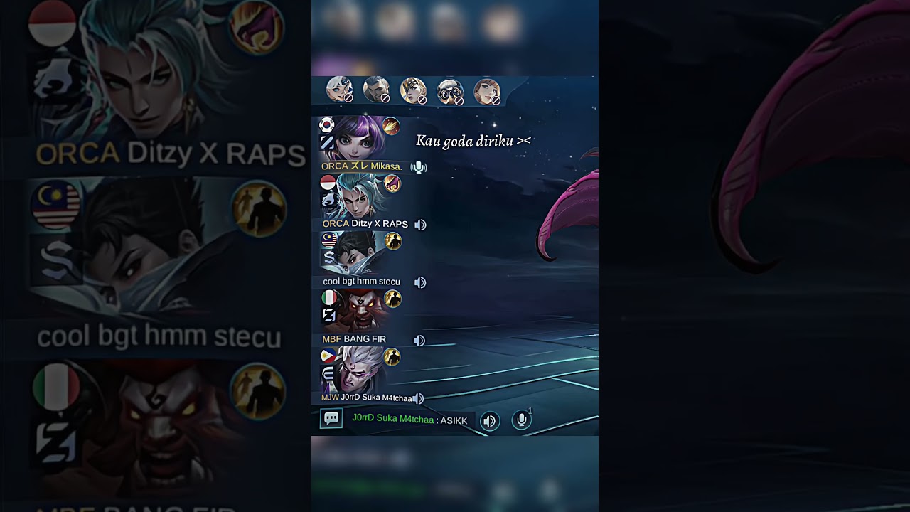 Siapa yang udah IMO?😈 #coversong #mobilelegends #fypシ #mlbbcreatorcamp #viral #coolvoice
