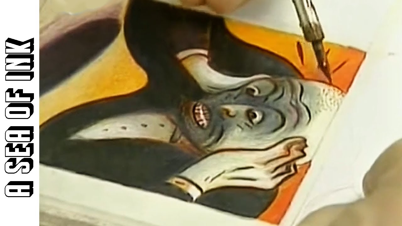 In the Studio: Lorenzo Mattotti (Fires, Garlandia) - YouTube