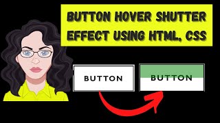 Full Button hover shutter effect using HTML, CSS | NSCODE News