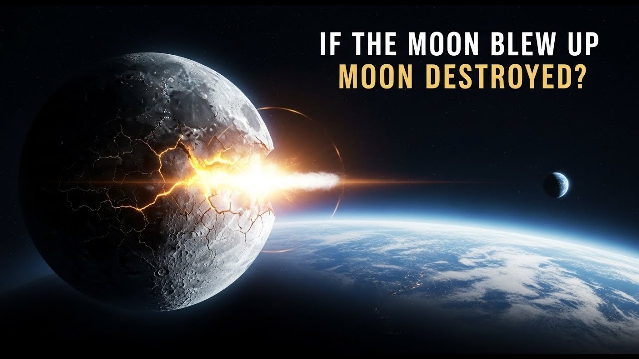 What Would Happen If We Nuked the Moon?