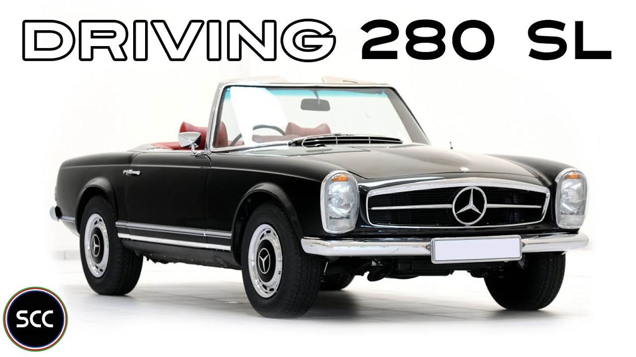 Mercedes Benz 280sl 280 Sl Pagode Pagoda 1969 Test Drive In Top Gear Engine Sound Scc Tv Youtube