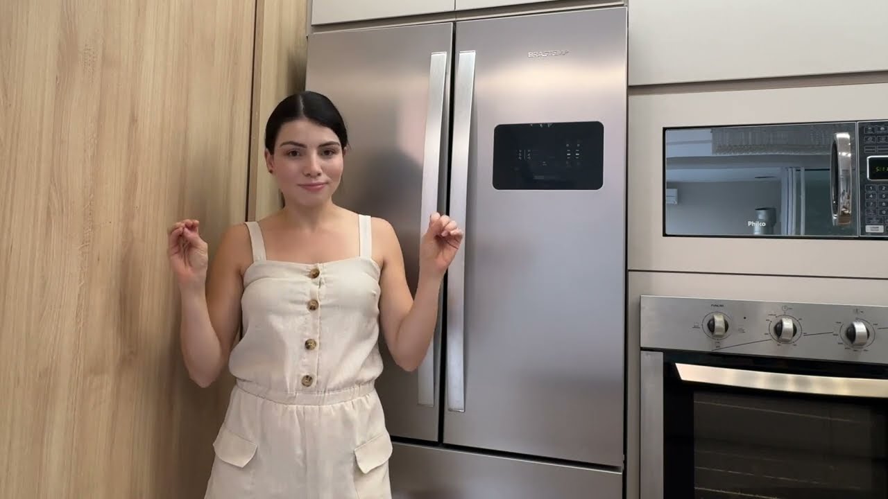 GELADEIRA Brastemp French Door Frost Free 554l Inox BRO85 | #PALOMASOARES