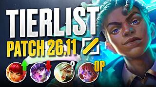 NEW S TIER CHAMPION! Patch 26.11, Midlane TIERLIST New League of Legends Meta │ PATCHCAST Profile