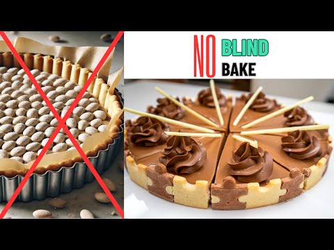 Jigsaw chocolate tart