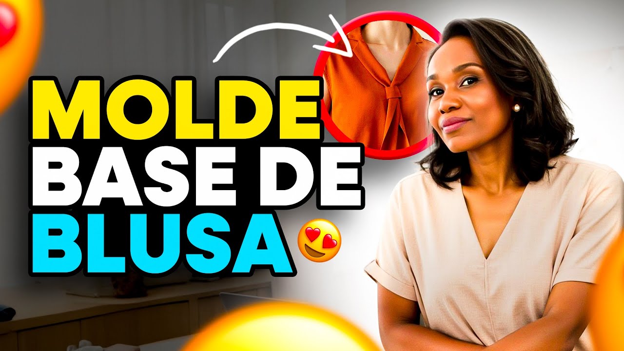 Molde Base de Blusa do ZERO: Aprenda a Modelar com Técnica e Acabamento Profissional