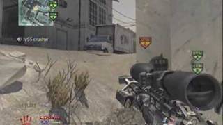 x13 presents a Modern Warfare 2 Barret .50 cal triple fail