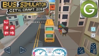 Bus Simulator City Craft 2016 (by TrimcoGames) - New Android Gameplay Trailer HD screenshot 2