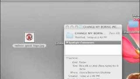 How to: Change a folders icon in Mac OSX Leopard Tiger Panther