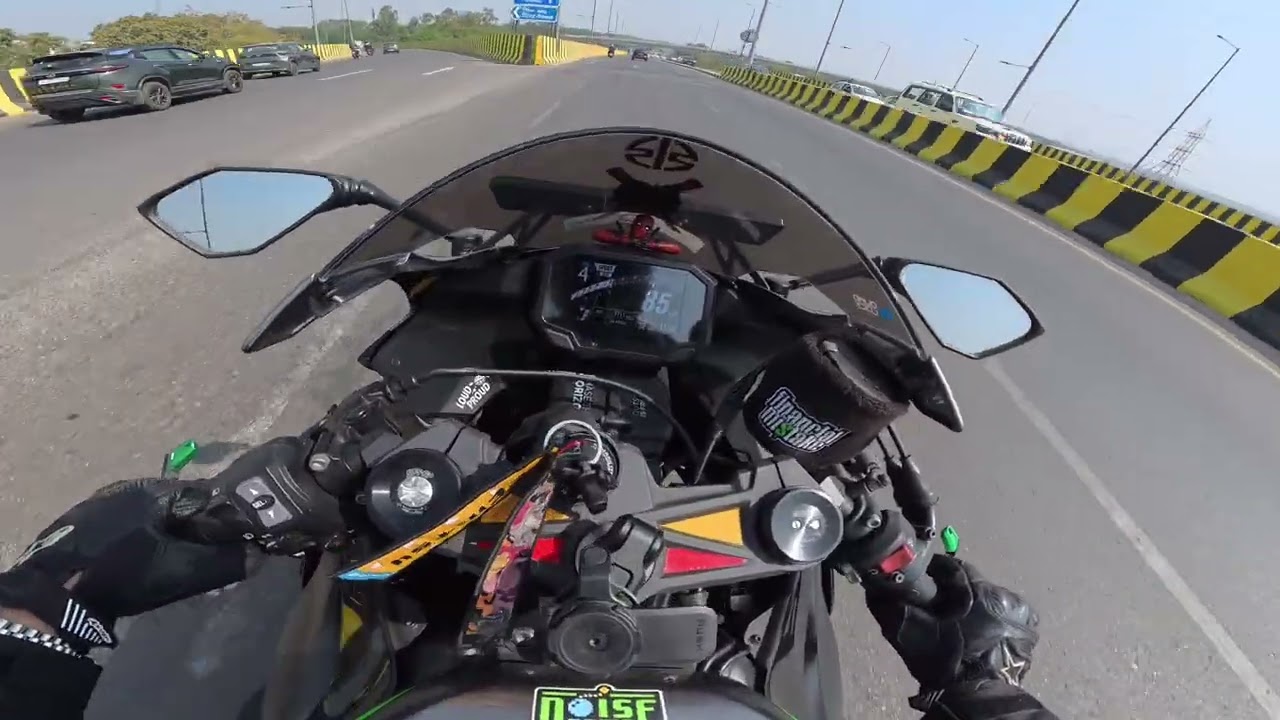 Easy Commute on Kawasaki Ninja ZX6R