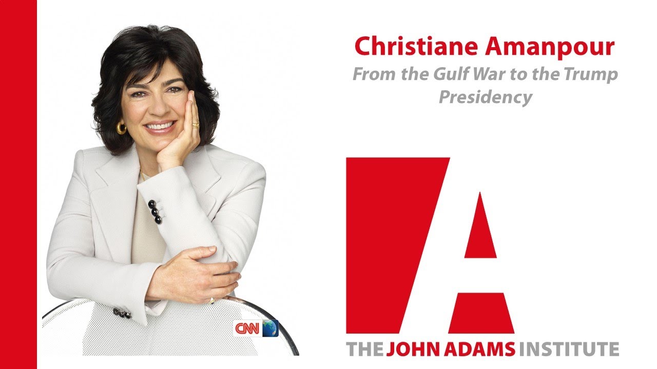 Lecture, The John Adams Institute, Christiane Amanpour, Amanpour, Journalis...