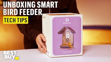 Unboxing the Bird Buddy Smart Feeder with Solar Roof – Tech Tips from Best Buy