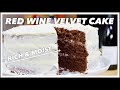 🍷 Red Wine Chocolate Velvet Cake Recipe - Glen And Friends Cooking