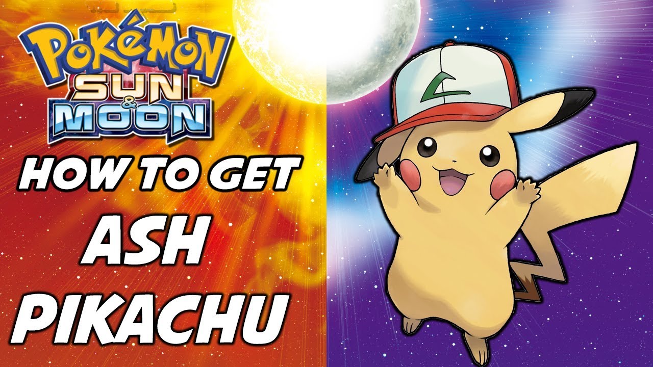 How To Get Ash Pikachu Pokemon Sun And Moon Event Exclusive