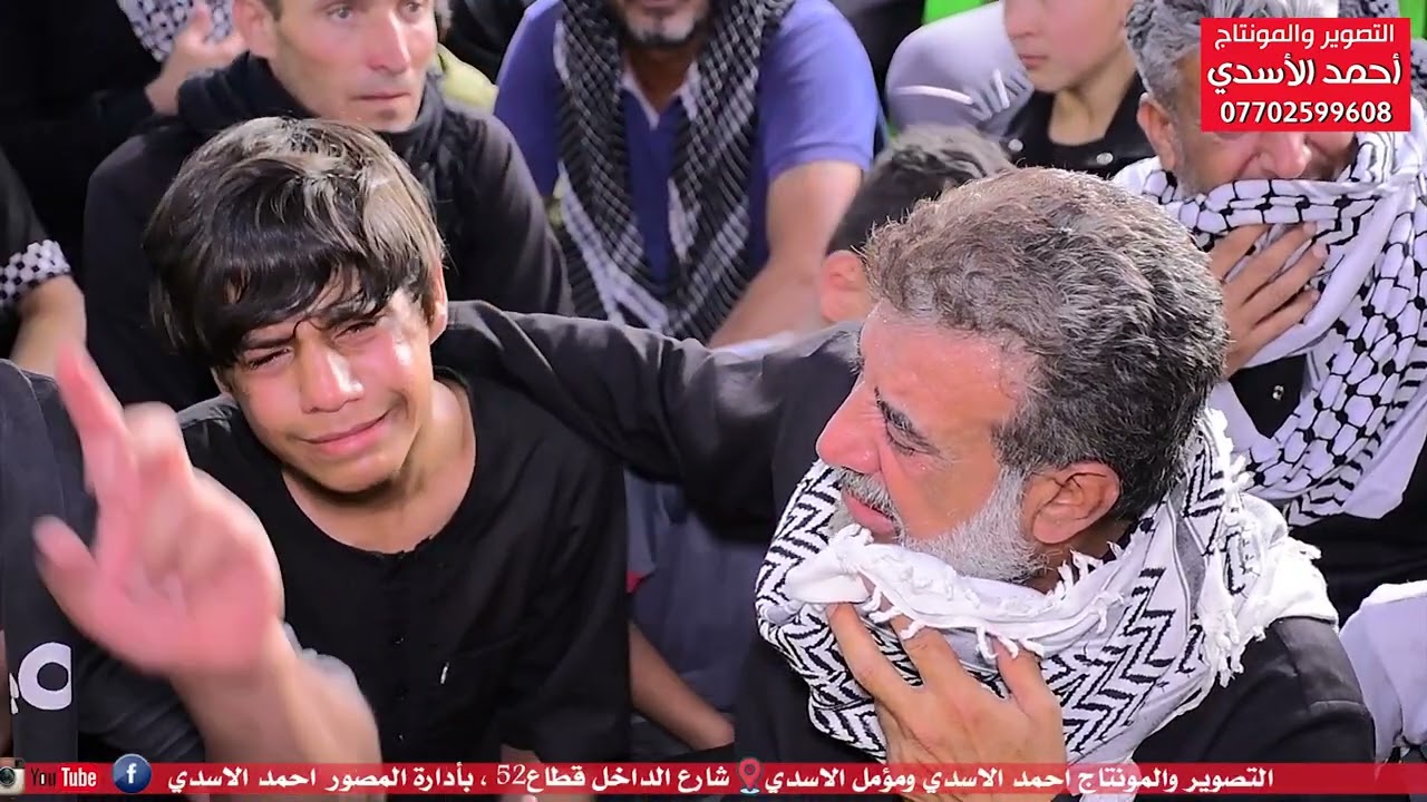 مجلس عزاء ثالث المرحوم عباس  السالمي  بصوت الناعي ملا حسام الكريزي