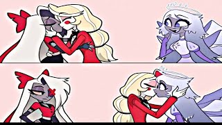 VAGGIE x CHARLIE share their love with Emily (comic fandub / HAZBIN HOTEL)