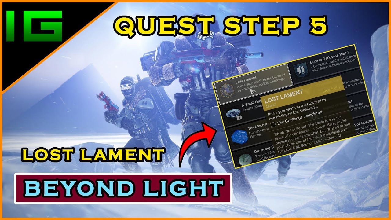 DESTINY 2 | Beyond Light ✅ Gameplay Walkthrough - LOST LAMENT QUEST STEP 5