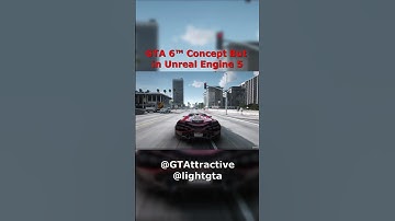 GTA 6™ Concept But in Unreal Engine 5 #19 #shorts #gta6 #unrealengine5