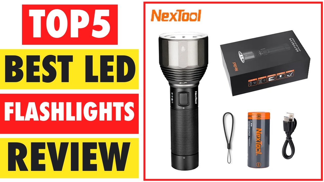 Top 5 Best LED Flashlights In 2024 | Cheap Good Flashlights - YouTube