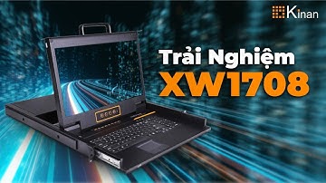 Kinan KVM| Trải nghiệm Kinan XW1708 full HD LCD KVM Switch.