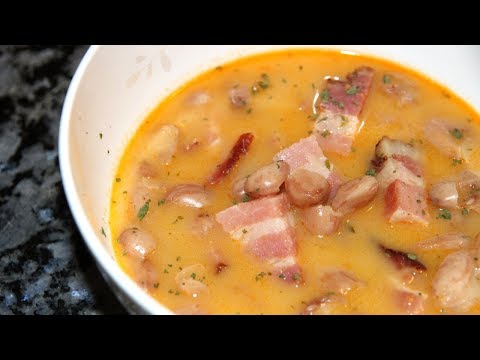 Видео рецепт Венгерский суп с фасолью