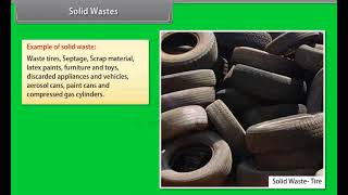 Ch 16 - Environmental Issues | Solid wastes
