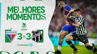 Thumbnail for MELHORES MOMENTOS | Fortaleza 3x3 Ceará | Primeiro Clássico-Rei de 2024 foi eletrizante