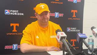 Tennessee HC Josh Heupel REACTS to Vols' Brutal Loss at South Carolina