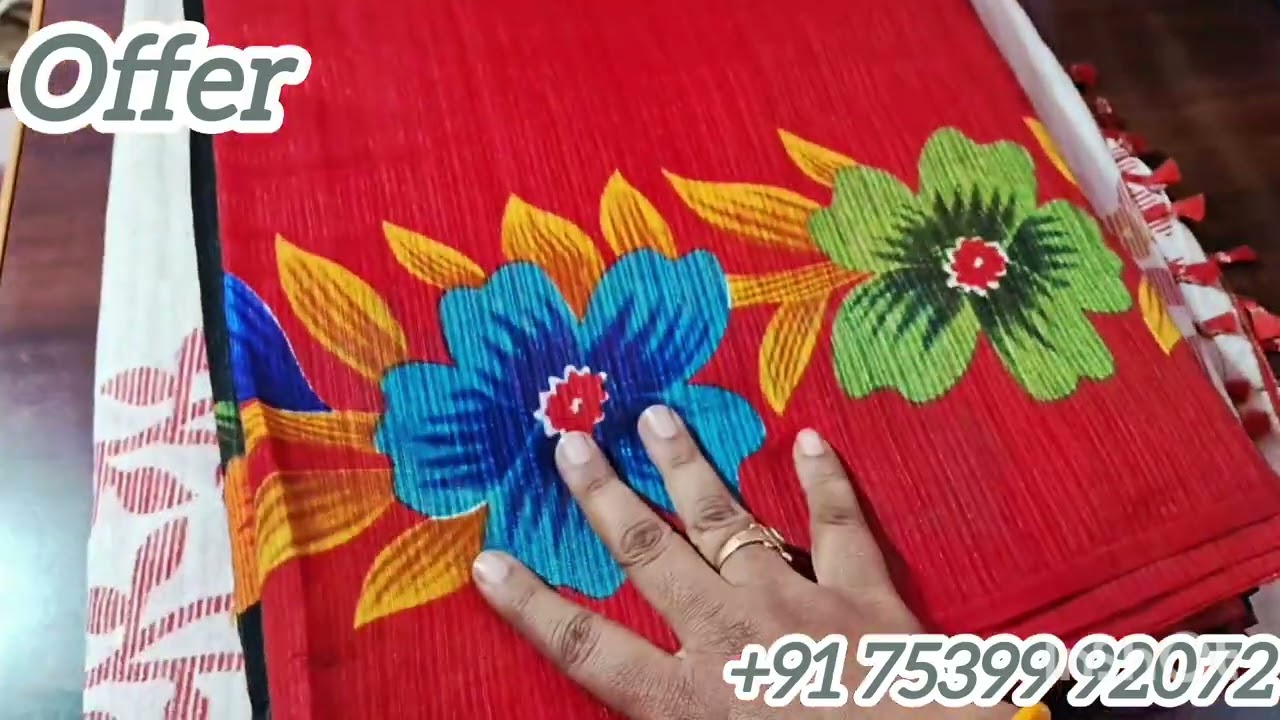 Chanderi Cotton Joint Sarees 