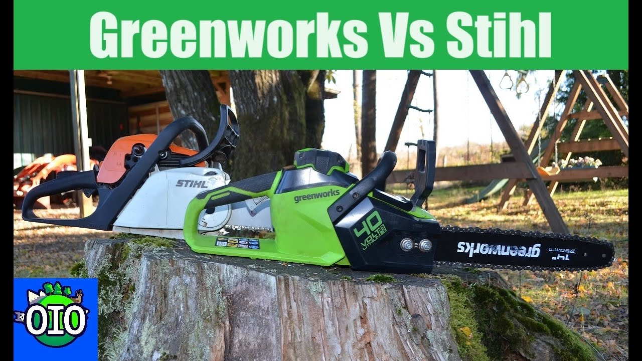 Greenworks 40V Cordless Chainsaw Worth Buying? Complete Review & Cut Comparison w/ Stihl MS211