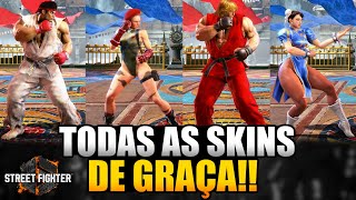 Como Desbloquear Skins Rapidamente no Street Fighter 6