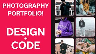 Photography Lightbox Design + Code (Adobe XD)