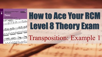 RCM Level 8 Theory - Transposition: Example 1
