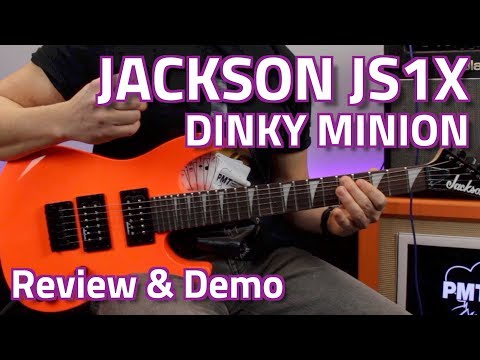 jackson-js1x-dinky-minion-mini-electric-guitar---review-&-demo