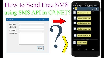 How to Send Free SMS From C#.NET using SMS API?With Source Code]