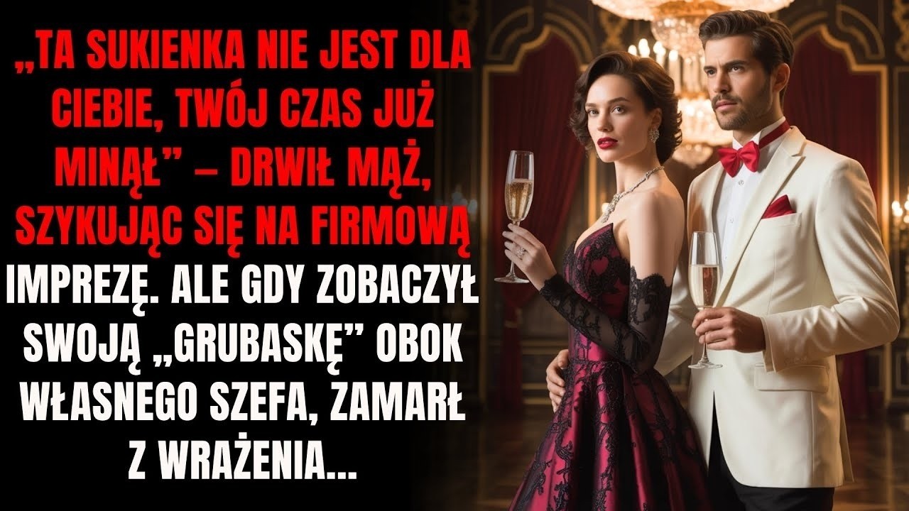 Taka sukienka nie jest dla ciebie, twój czas już minął”—drwił mąż  Ale gdy zobaczył swoją „grubaskę”